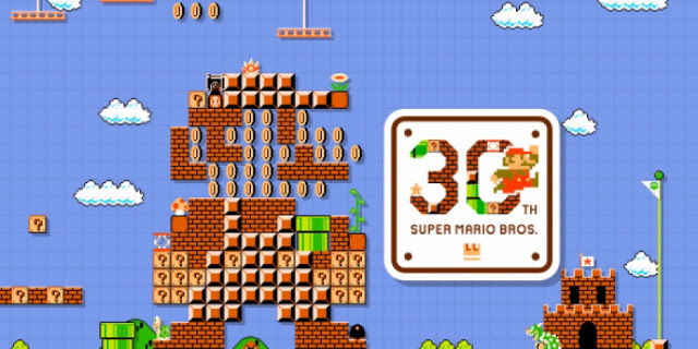 Google comemora 30 anos de Super Mario Bros com Easter Egg nos